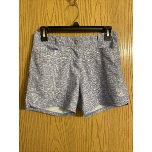 Girl's Adidas Golf Shorts Size Medium Purple / White